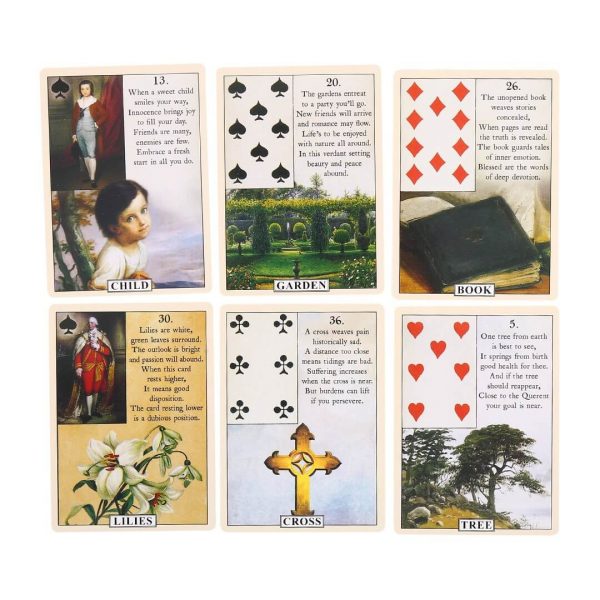 Jeu de Cartes Lenormand "L'Oiseau Bleu" – Image 4