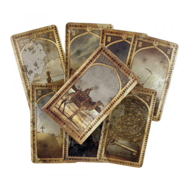 Jeu de cartes anciennes arabes Lenormand – Image 4
