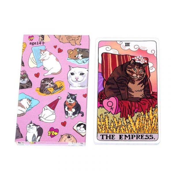 Jeu de tarot original "cat mémé tarot"