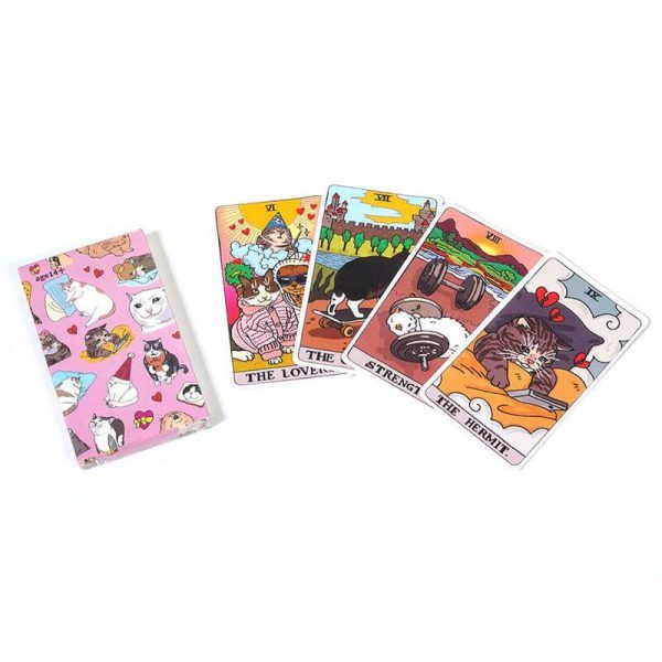 Jeu de tarot original "cat mémé tarot" – Image 6