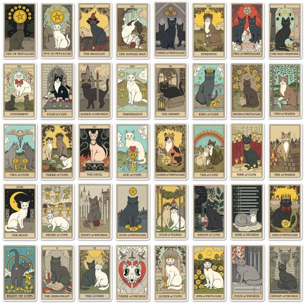 Tarot chat autocollants – Image 5