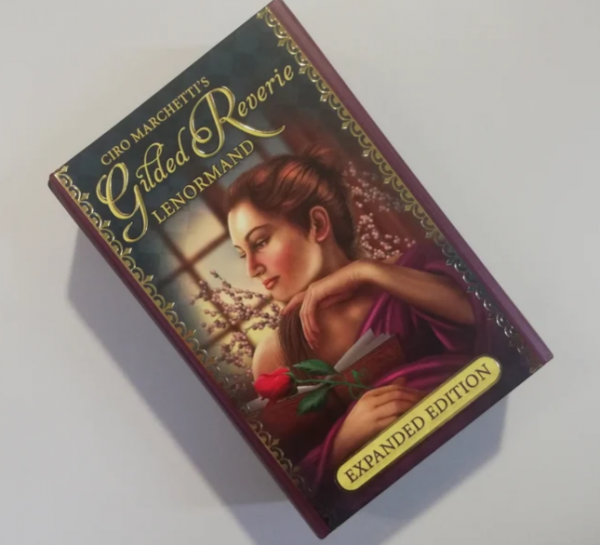 Jeu de cartes de tarot Rêverie Lenormand doré – Image 10