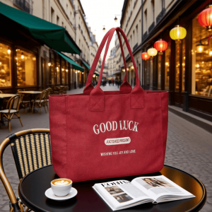 Sac en toile porte-bonheur, un sac à main polyvalent compagnon du quotidien