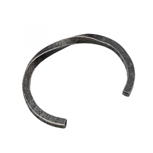 Bracelet Viking "Rune Éternelle" - Acier Inoxydable Argenté – Image 6