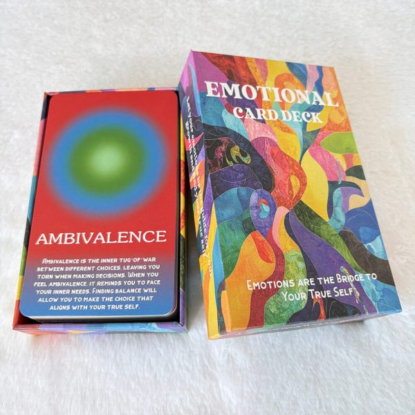 Jeu de Cartes Émotionnelles - Outil de Thérapie, Méditation et Développement Personnel