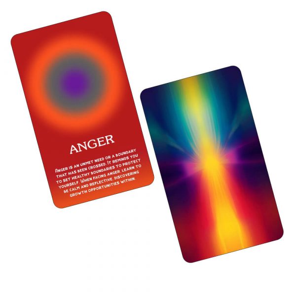 Jeu de Cartes Émotionnelles - Outil de Thérapie, Méditation et Développement Personnel – Image 4