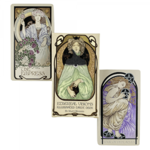 Jeu de tarot enluminé visions éthérées (version anglaise)