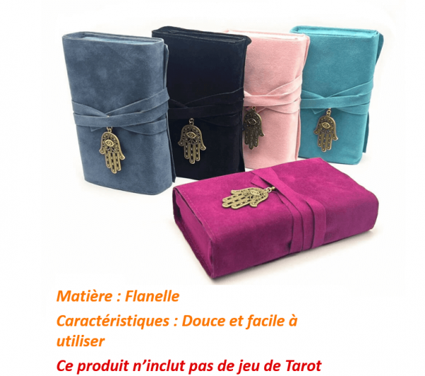 Pochette Ésotérique "Main de l'Intuition" - Pour Cartes de Tarot et Oracle – Image 7